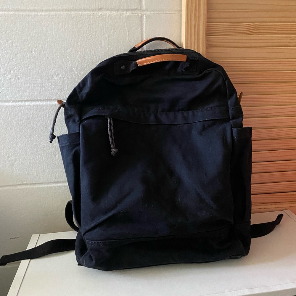 Vintage Canvas Backpack w/ Laptop Sleeve